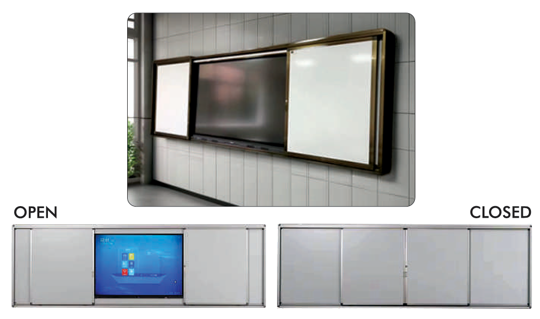 Sliding safety board